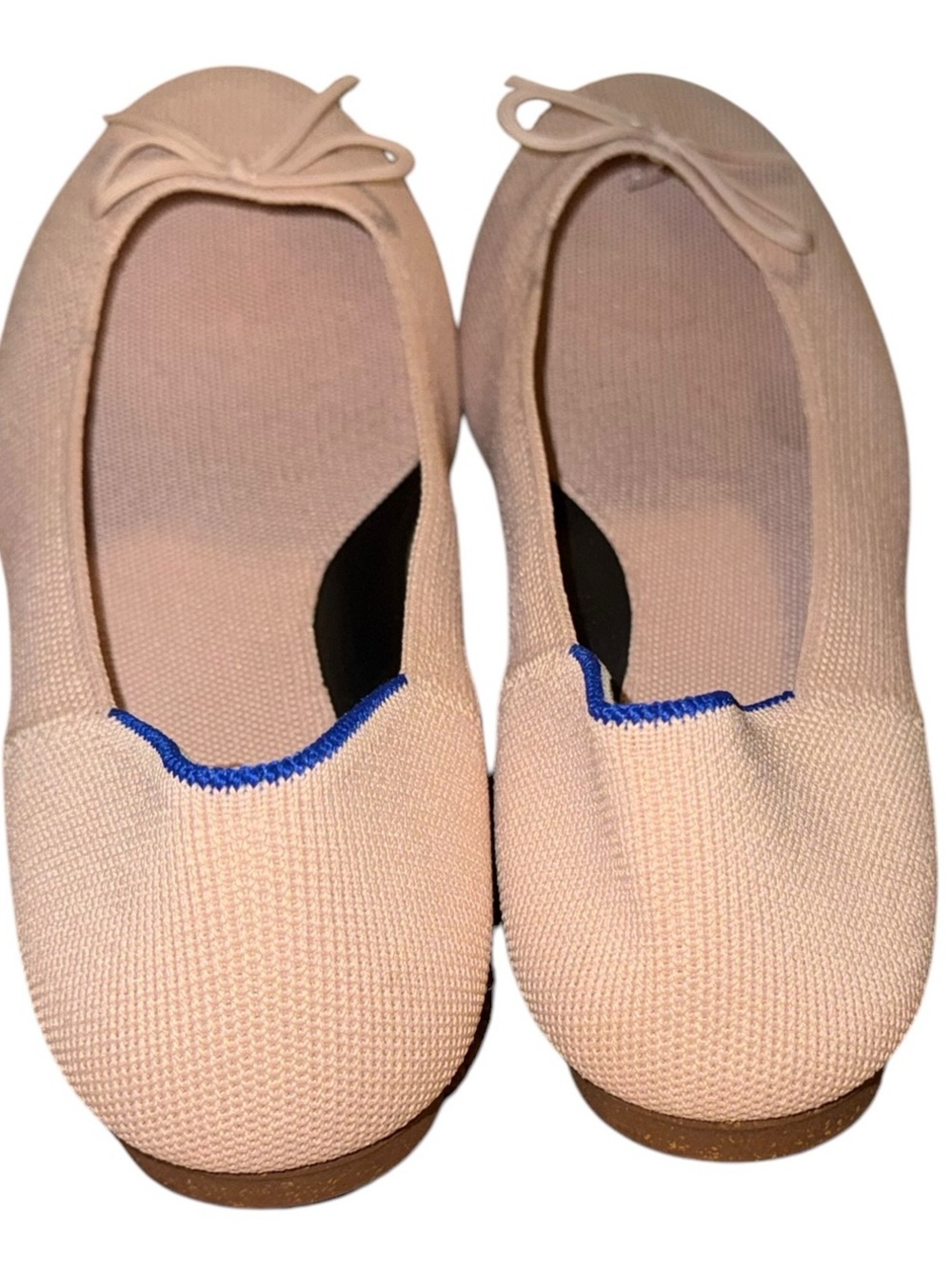 Rothy’s The Ballet Flat in Ballerina Pink with Bow – Women's Size 9.5 - Picture 8 of 10